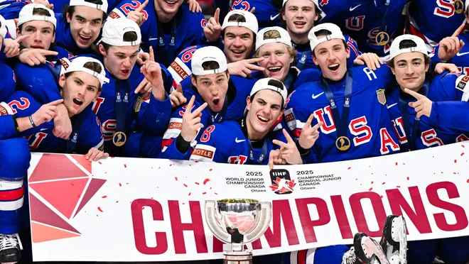 USA beats Finland in IIHF World Juniors Championship for gold